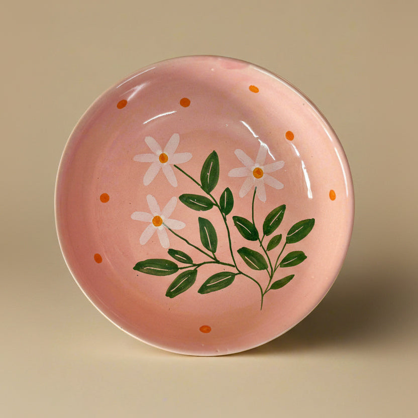 Parijat Postcard Ceramic Bowl Set of 2