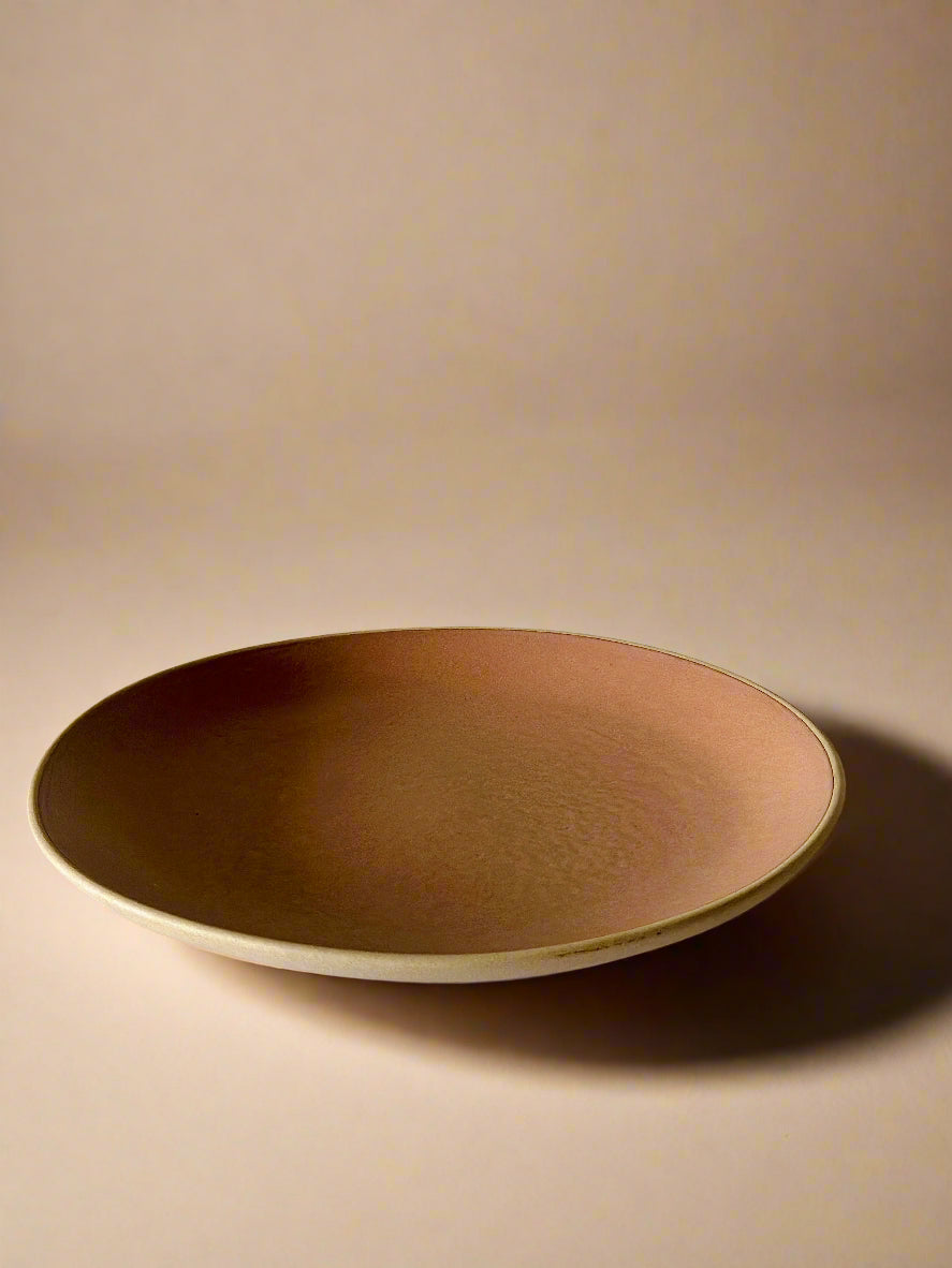 Terracotta Brown Dinner Plates (10 Inches )