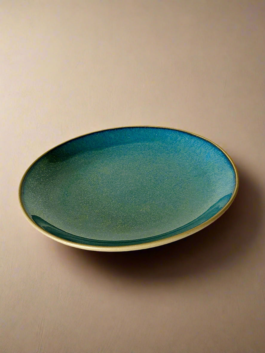 Indigo Blue Dinner Plates (10 Inches )