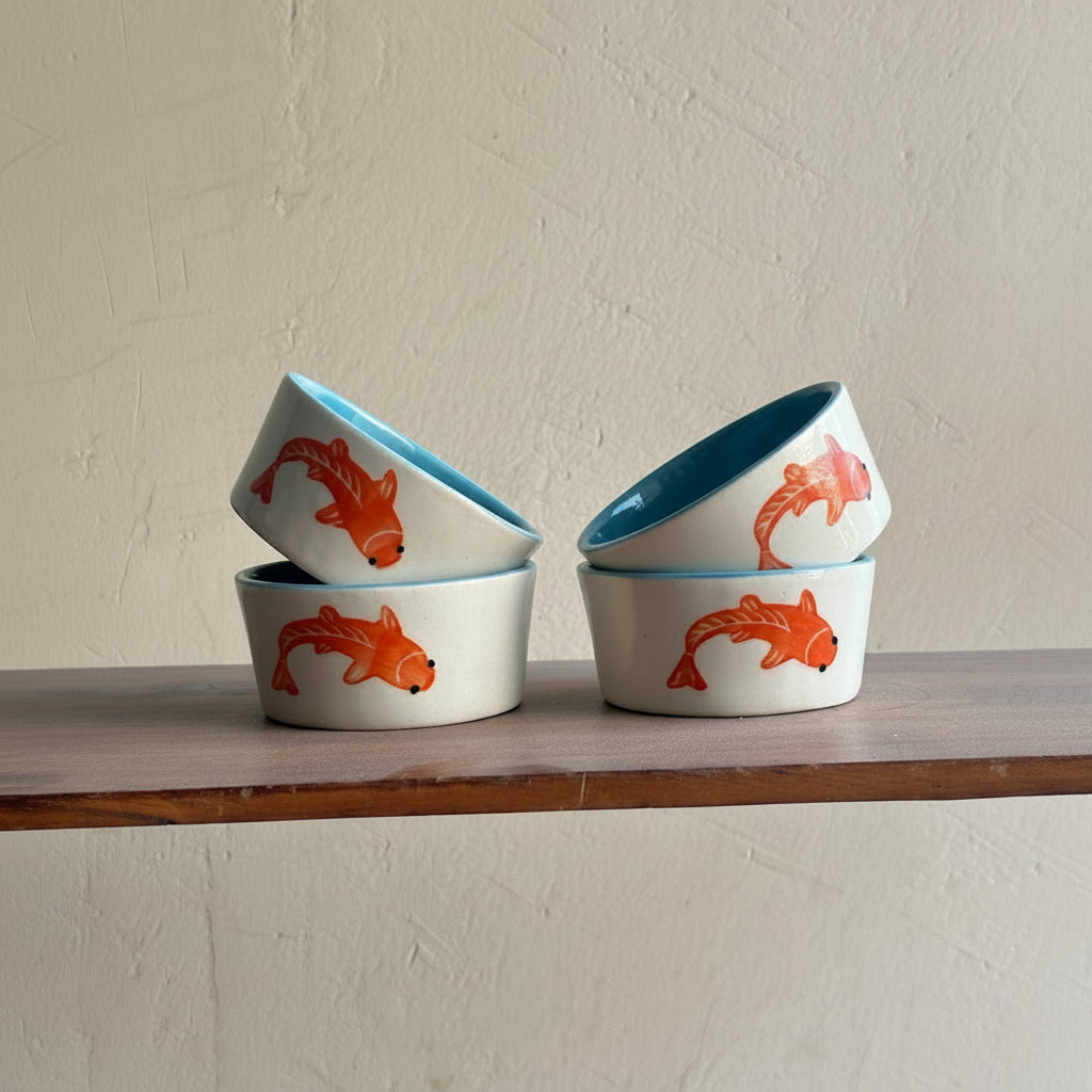Koi Mulaqaat Ramekin Bowl Set of 4