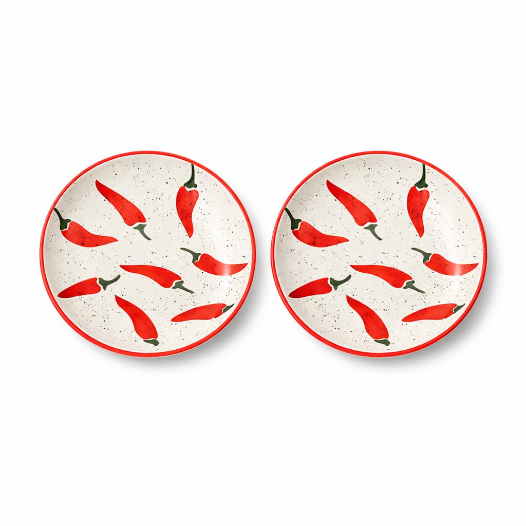 Keep It Spicy Ceramic Plate (7.5 Inches)
