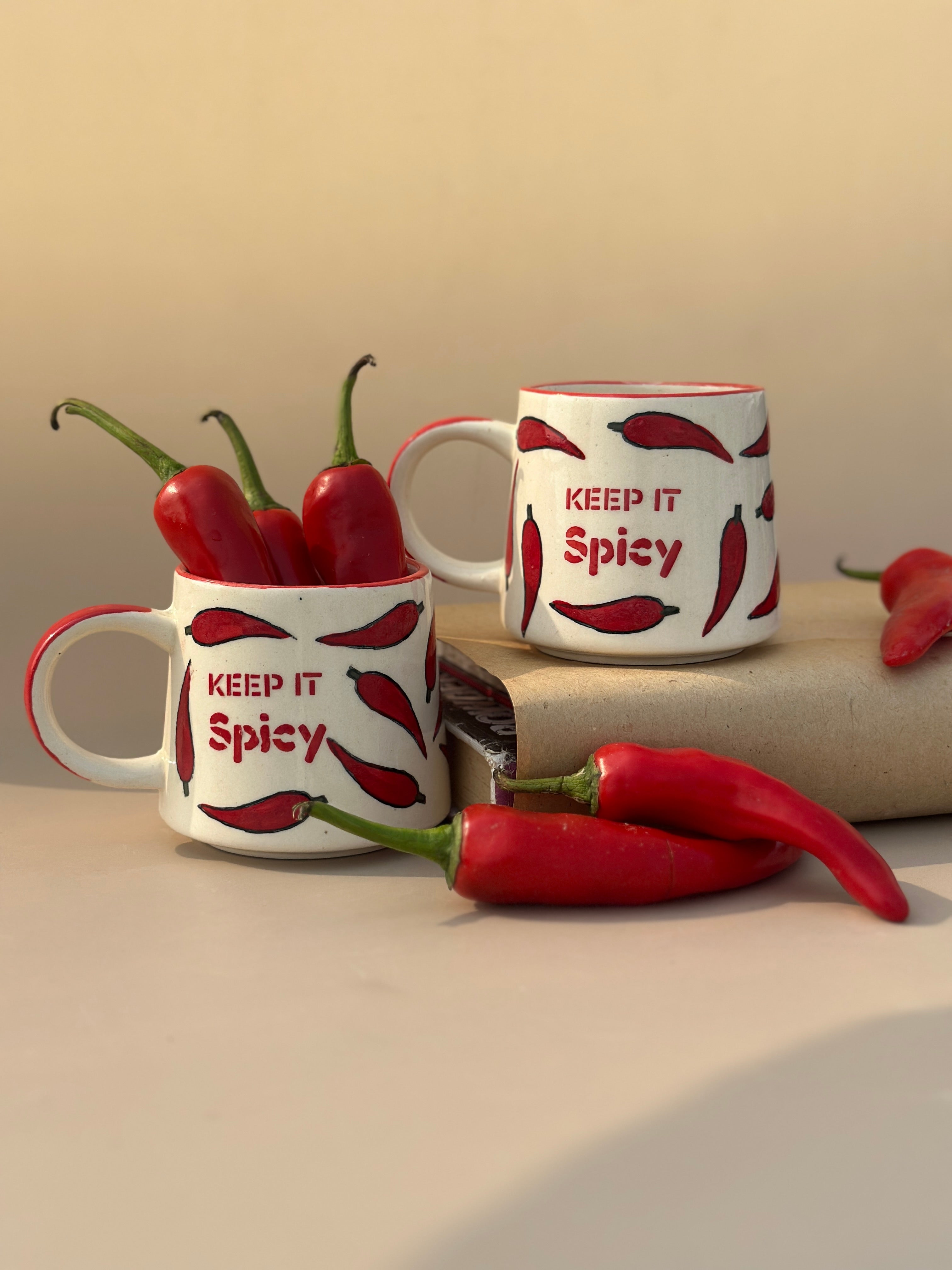 Keep It Spicy Coffee Cups