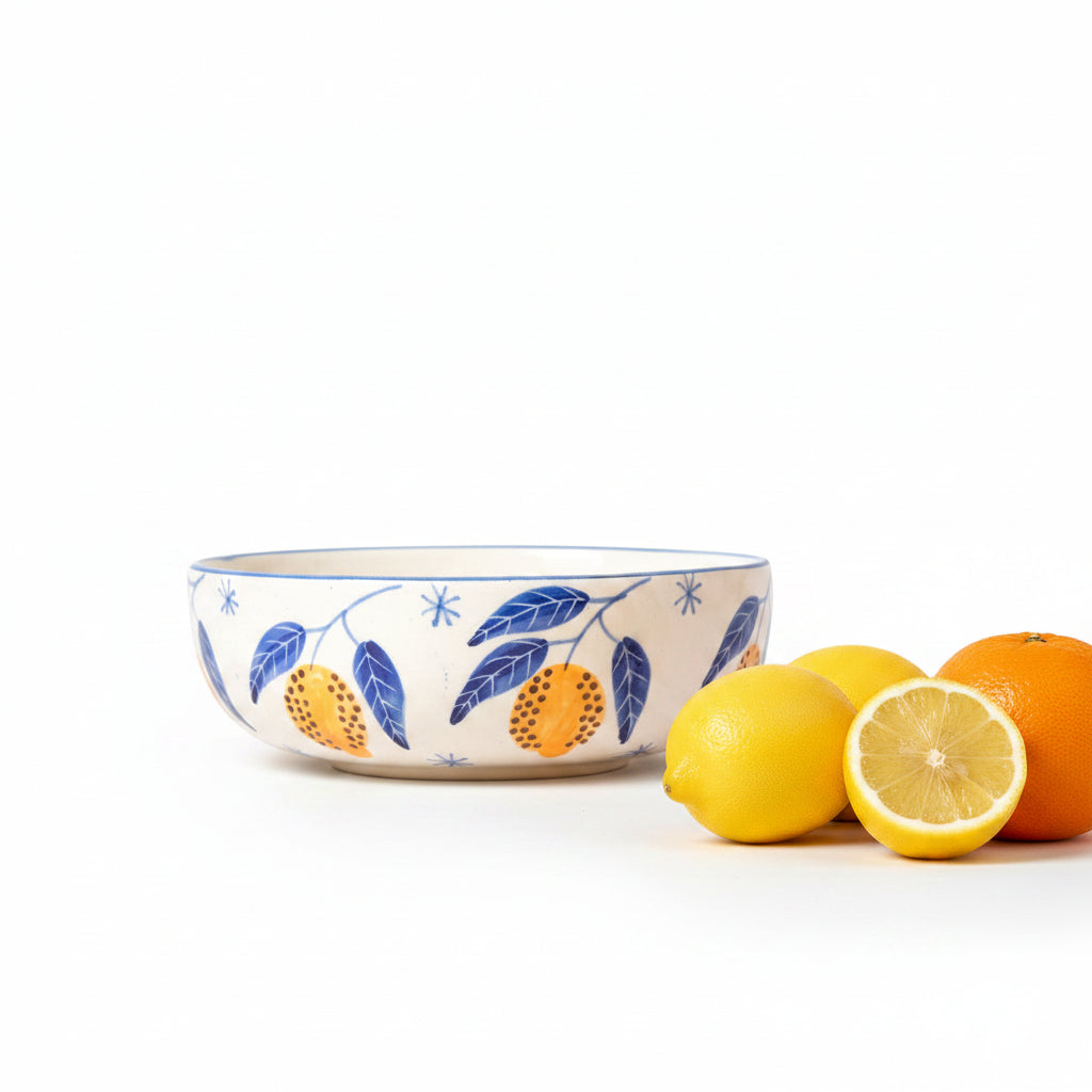 Italian Lemon Summer Breakfast Set of 4