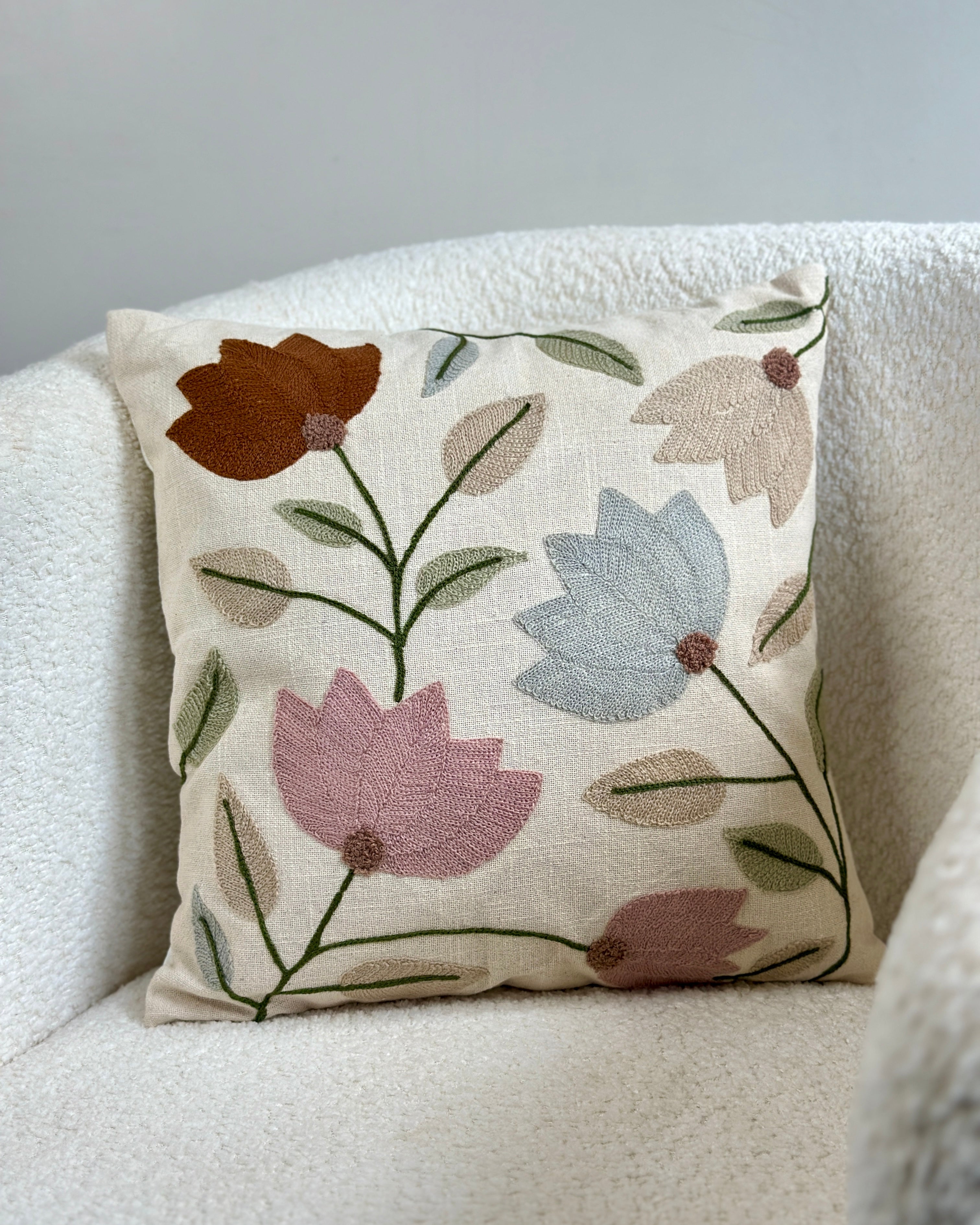Lotus Flower Cushion Cover Nurture India