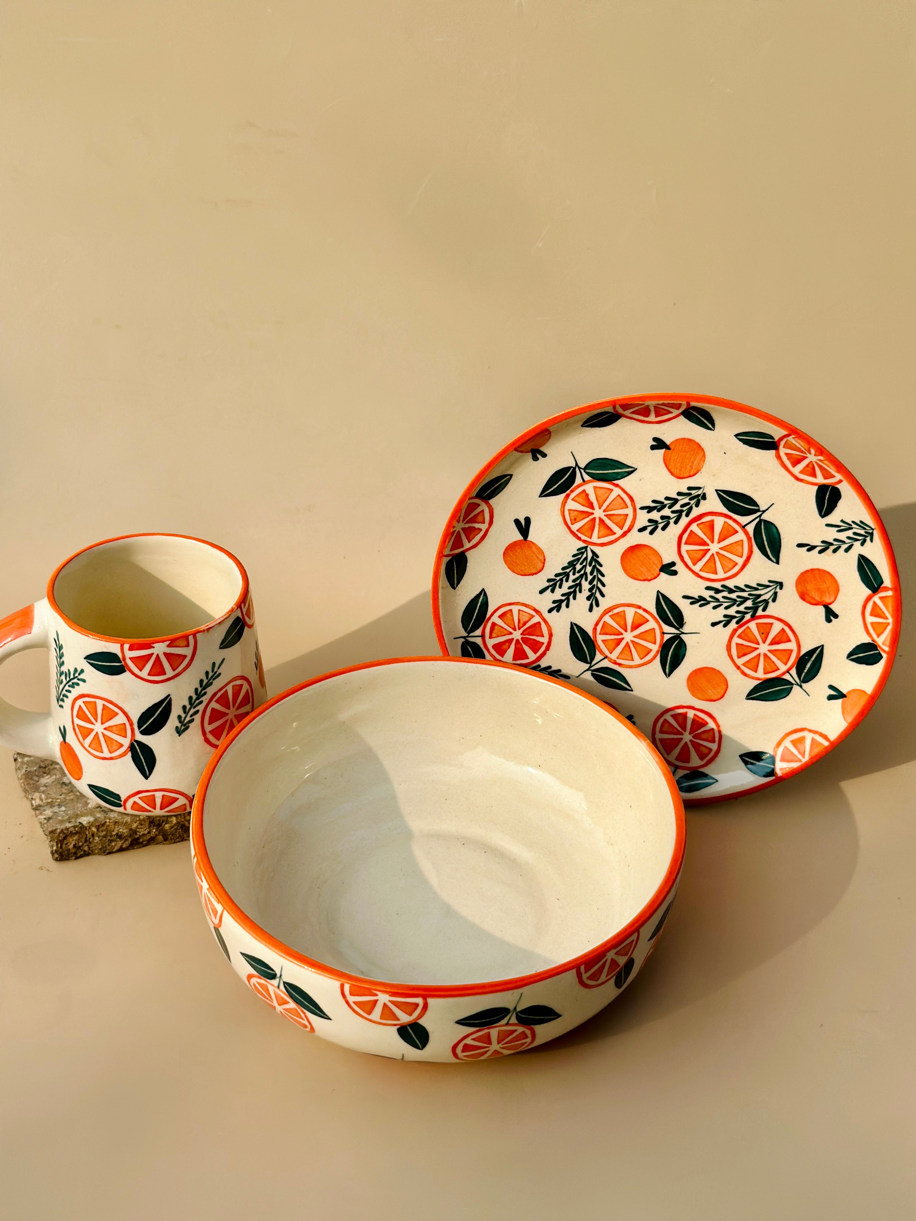 Narangi Breakfast Set of 3