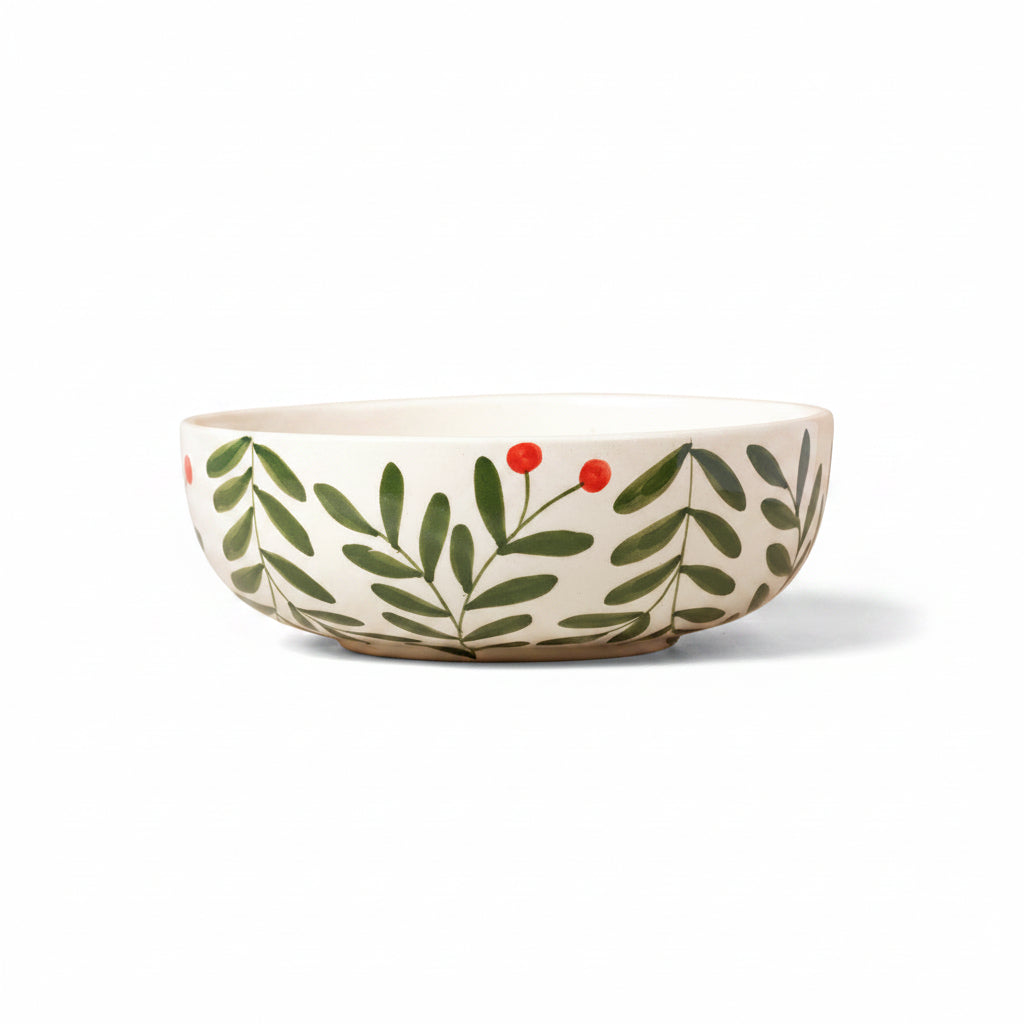 Olive Leaf Breakfast Set of 4