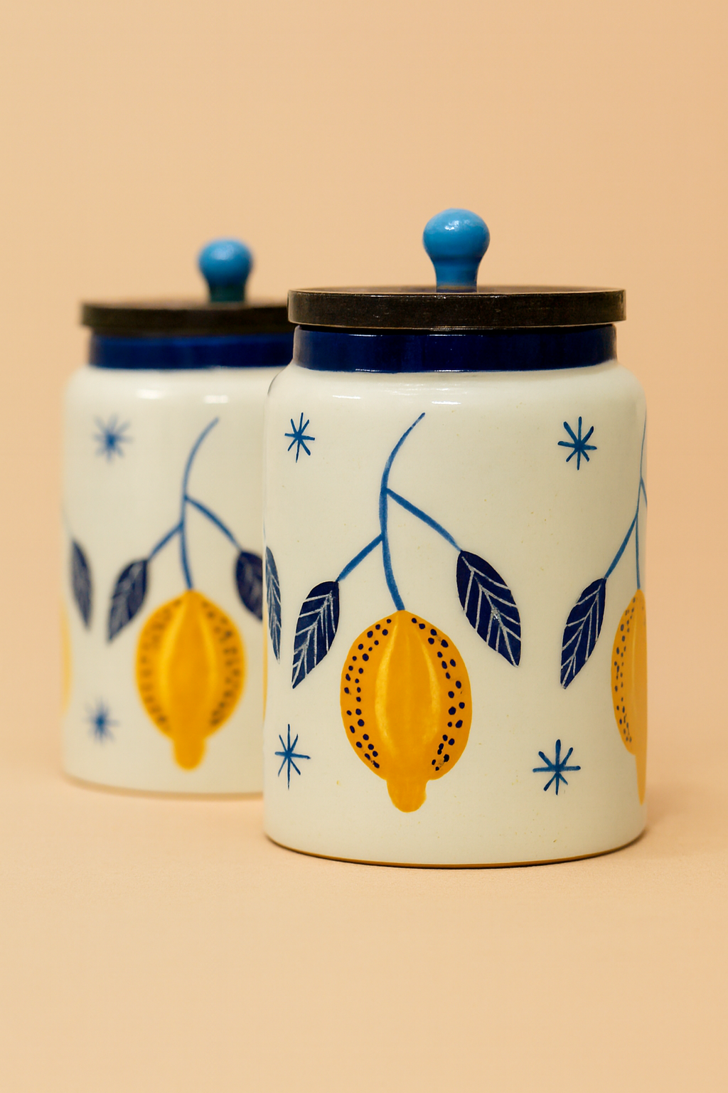 Lemon Leafy Jar - 800ml