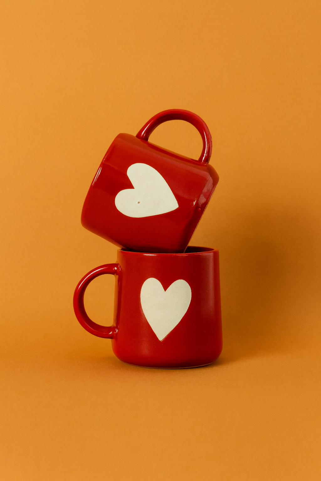 Red Heart Mug