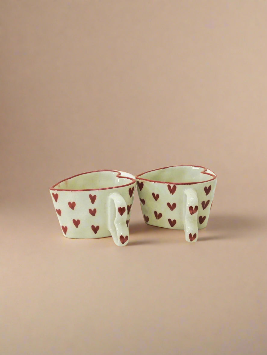 Cup of Love Ceramic Heart Mug (300ml)