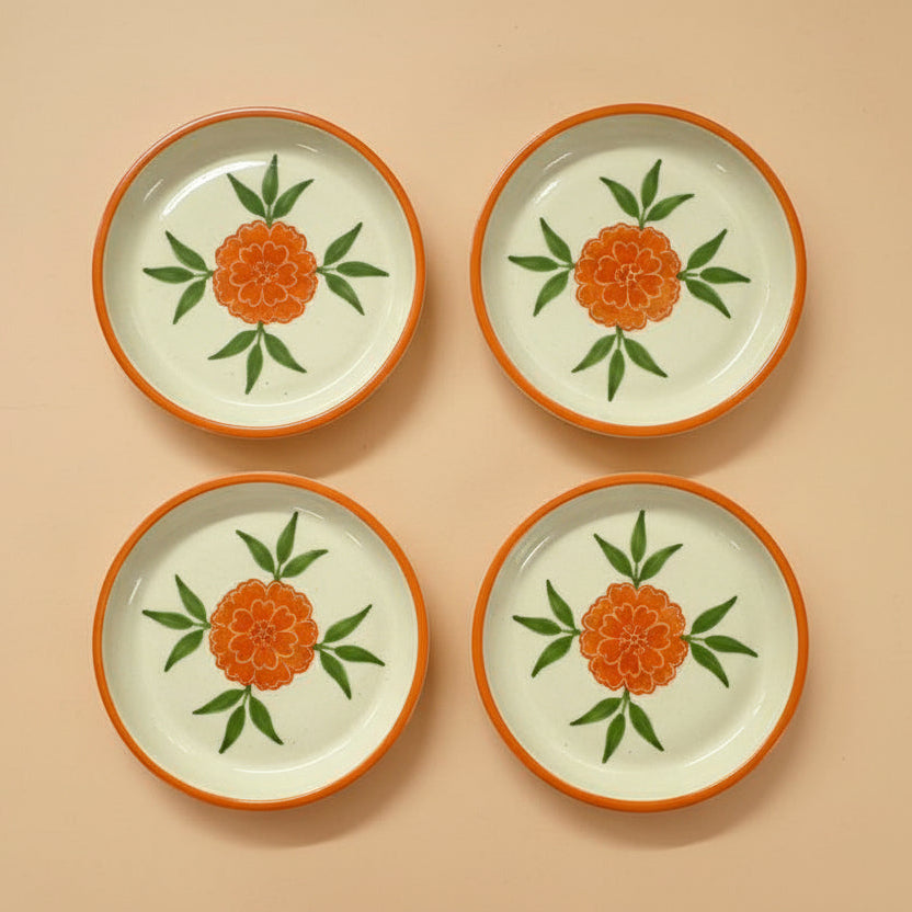 Marigold Mandi Ceramic Tapas Set of 4