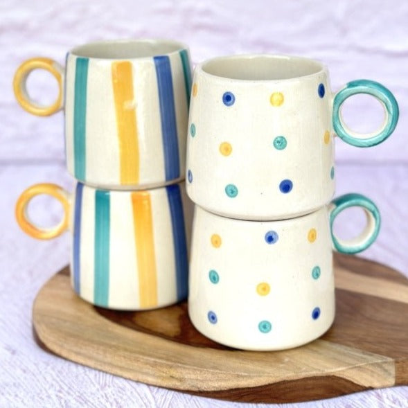 Bright Summer Mug Bundle Set - 4 - Nurture India
