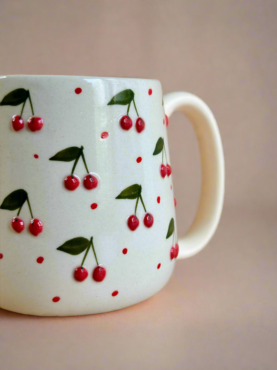 cherry mug ceramic nurture india