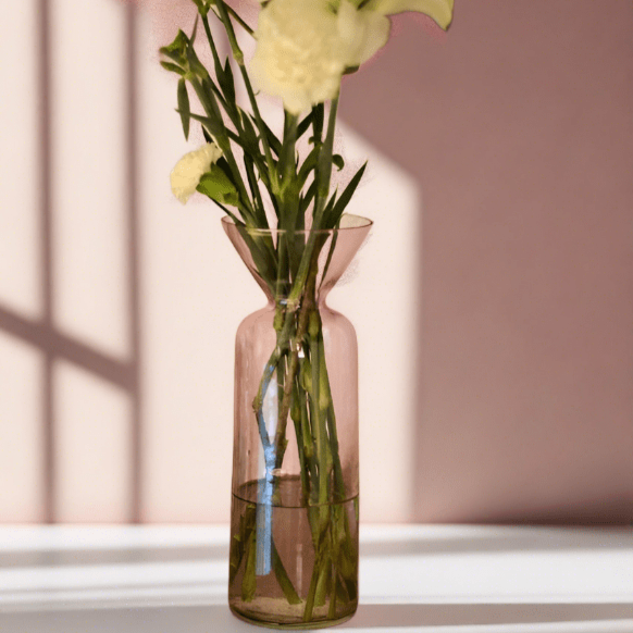Ella - Totem Inspired Glass Vase - Nurture India