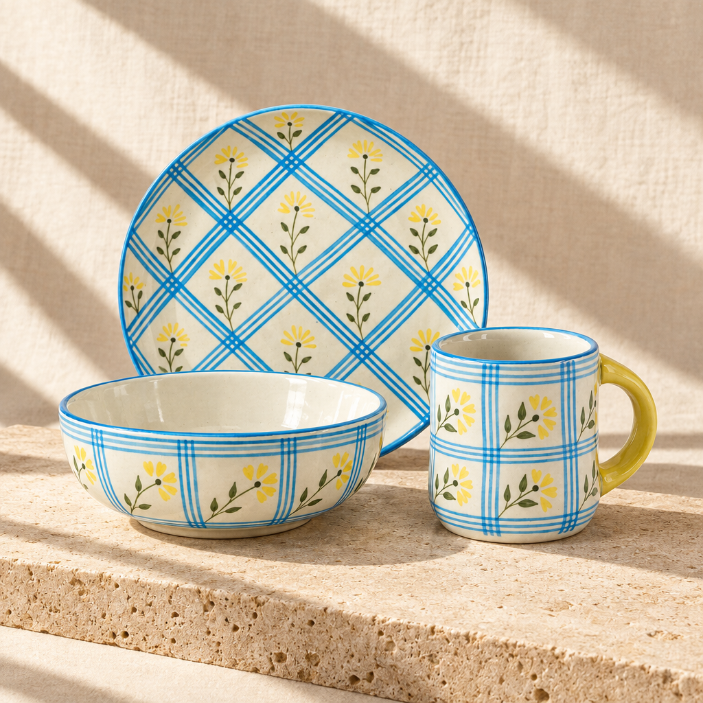 Ditsy Floral Breakfast Set of 3