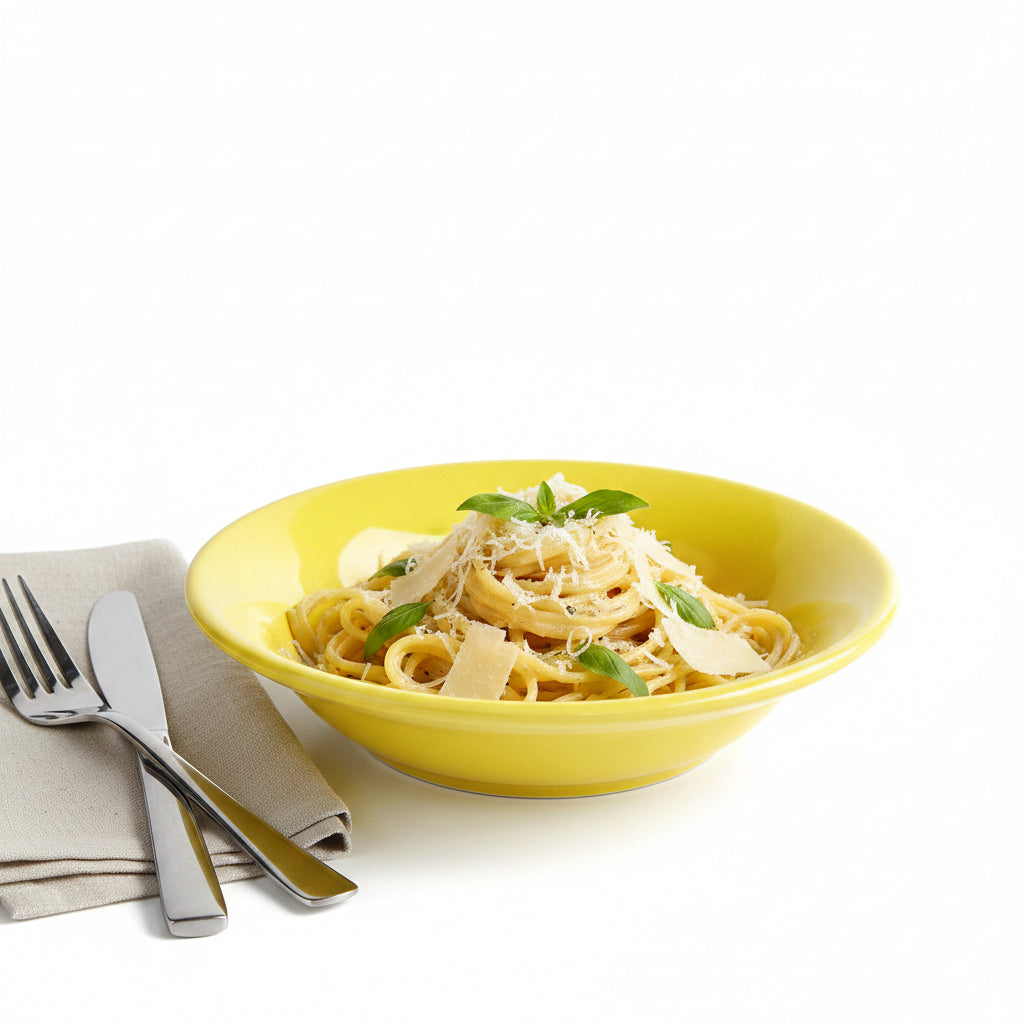dark blue pasta plate nurture india