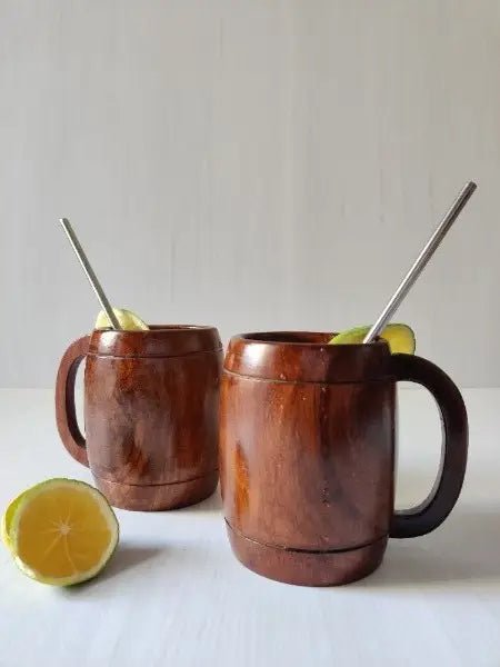 Wooden Mugs: From Coffee to Beer; And Wine to Whiskey! - Nurture India