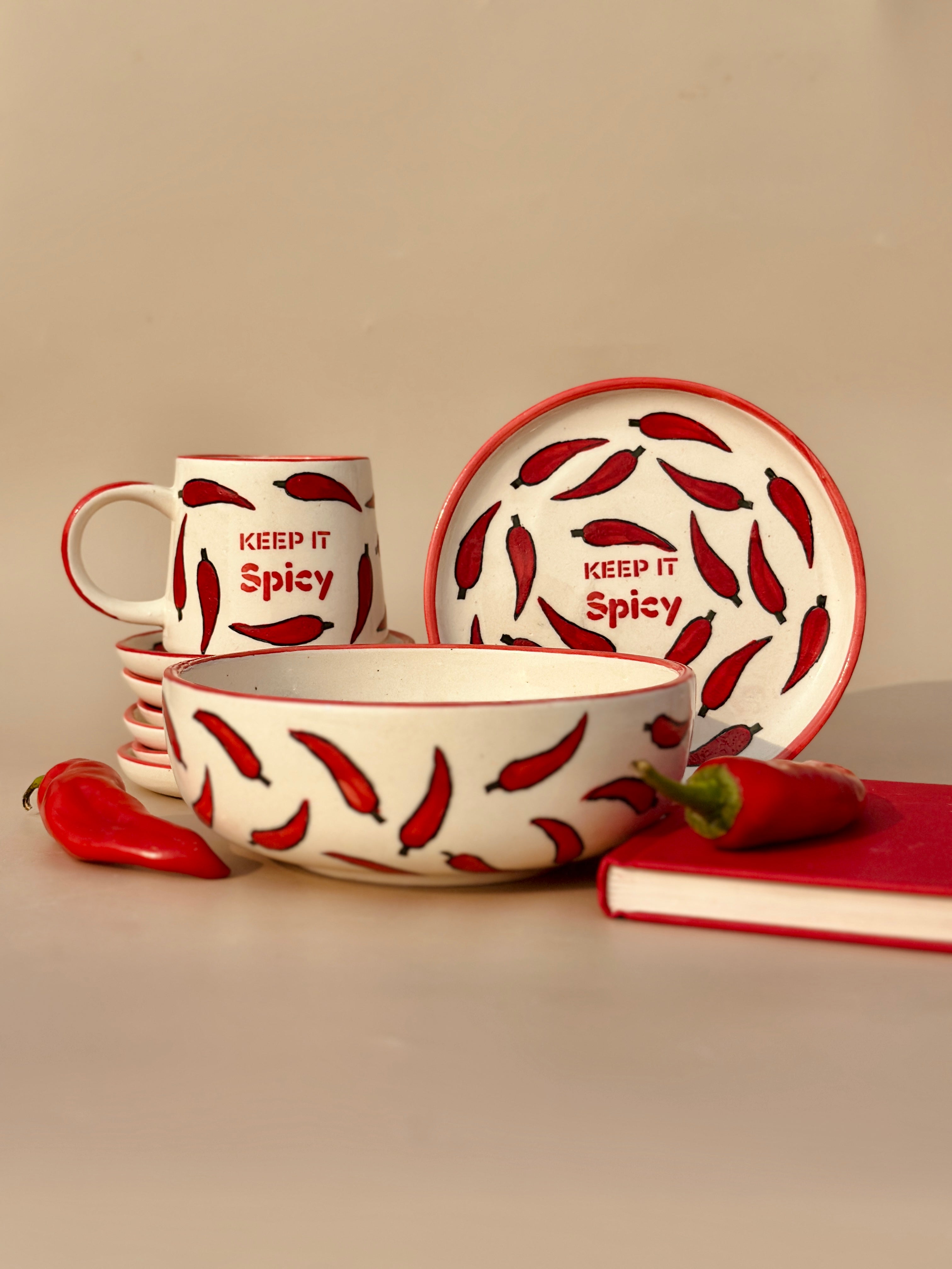 ‘Keep It Spicy’ Breakfast Set of 3