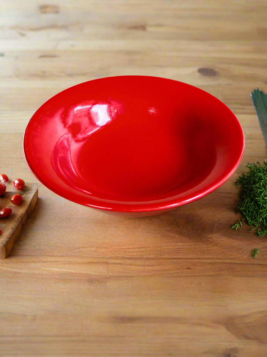 Have It All Pasta Bowl - Bright Red