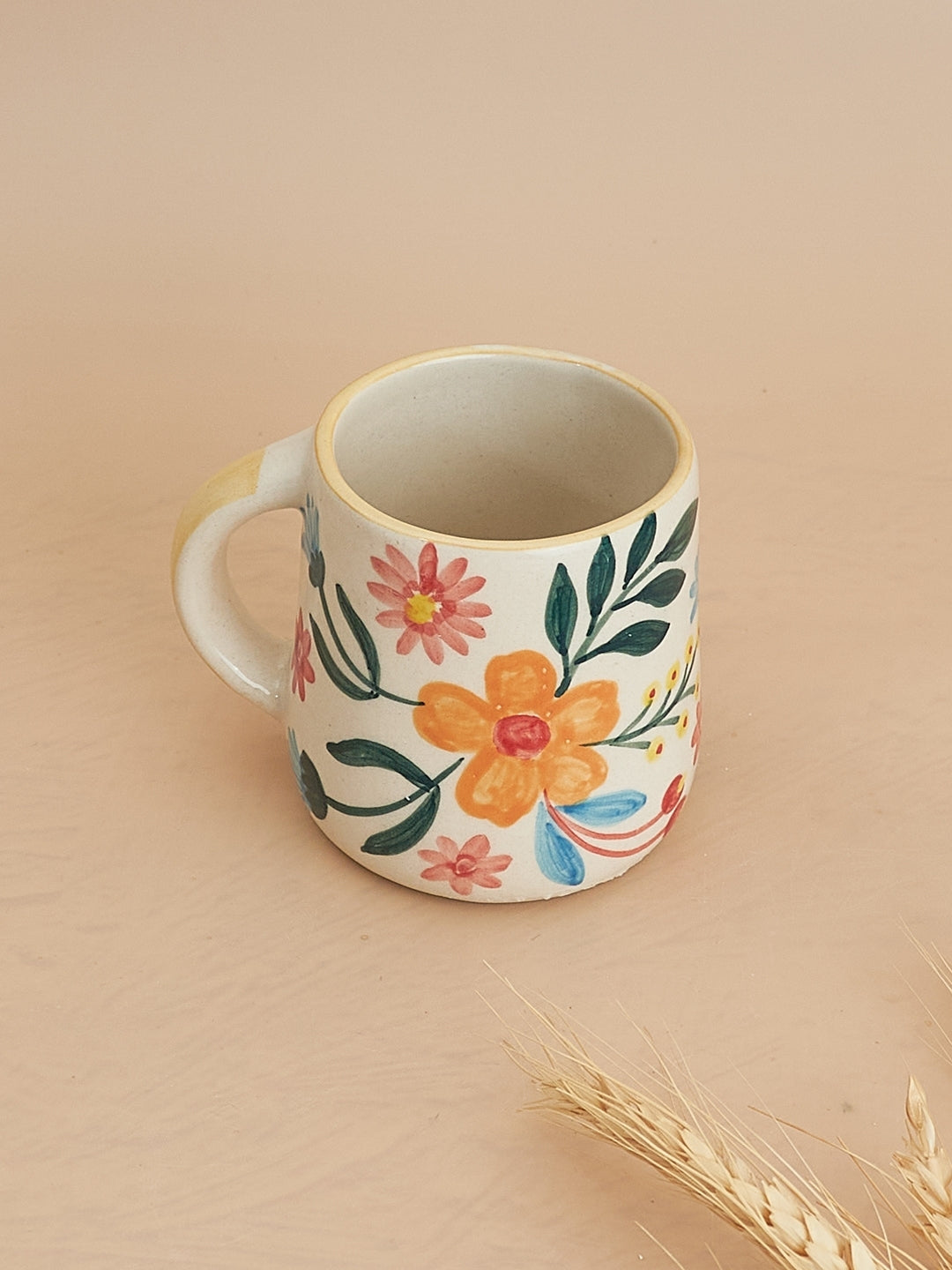 Floral Extravaganza Set - Plate & Mug