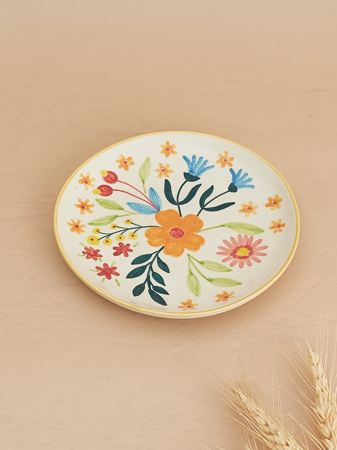 Floral Extravaganza Set - Plate & Mug