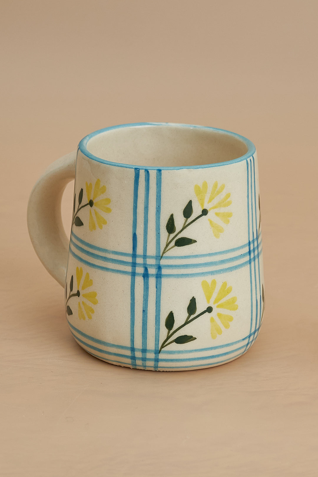 Handcrafted Ceramic Mug Ditsy Floral-350ml Single