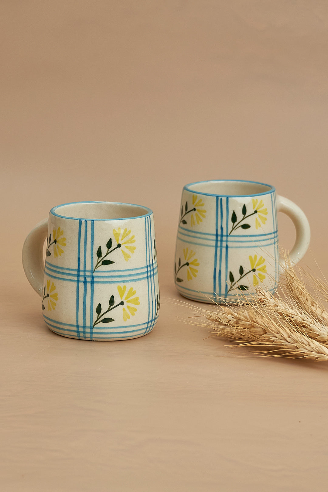 Handcrafted Ceramic Mug Ditsy Floral-350ml Single