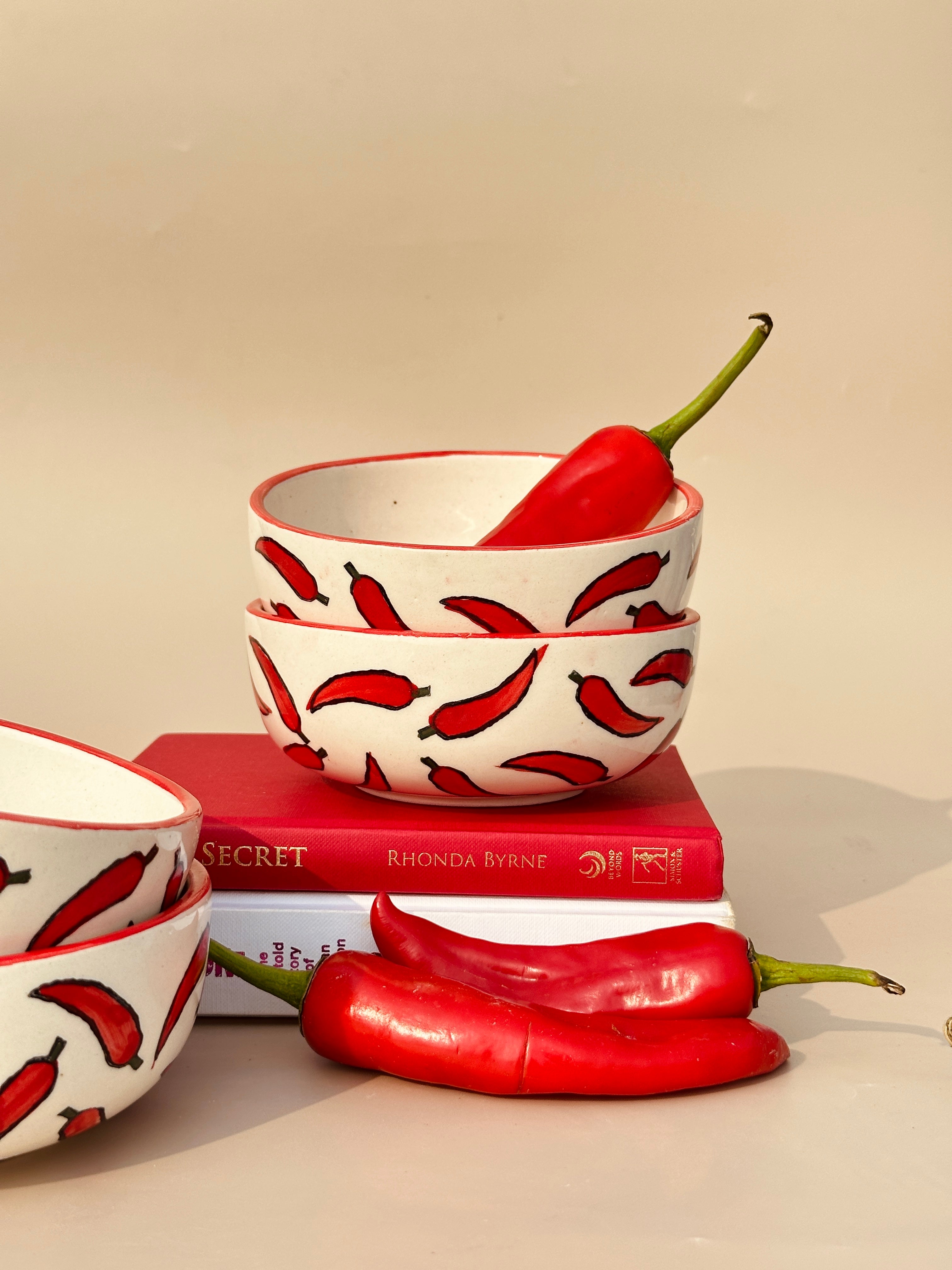 ‘Keep It Spicy’ Small Bowl Set of 4