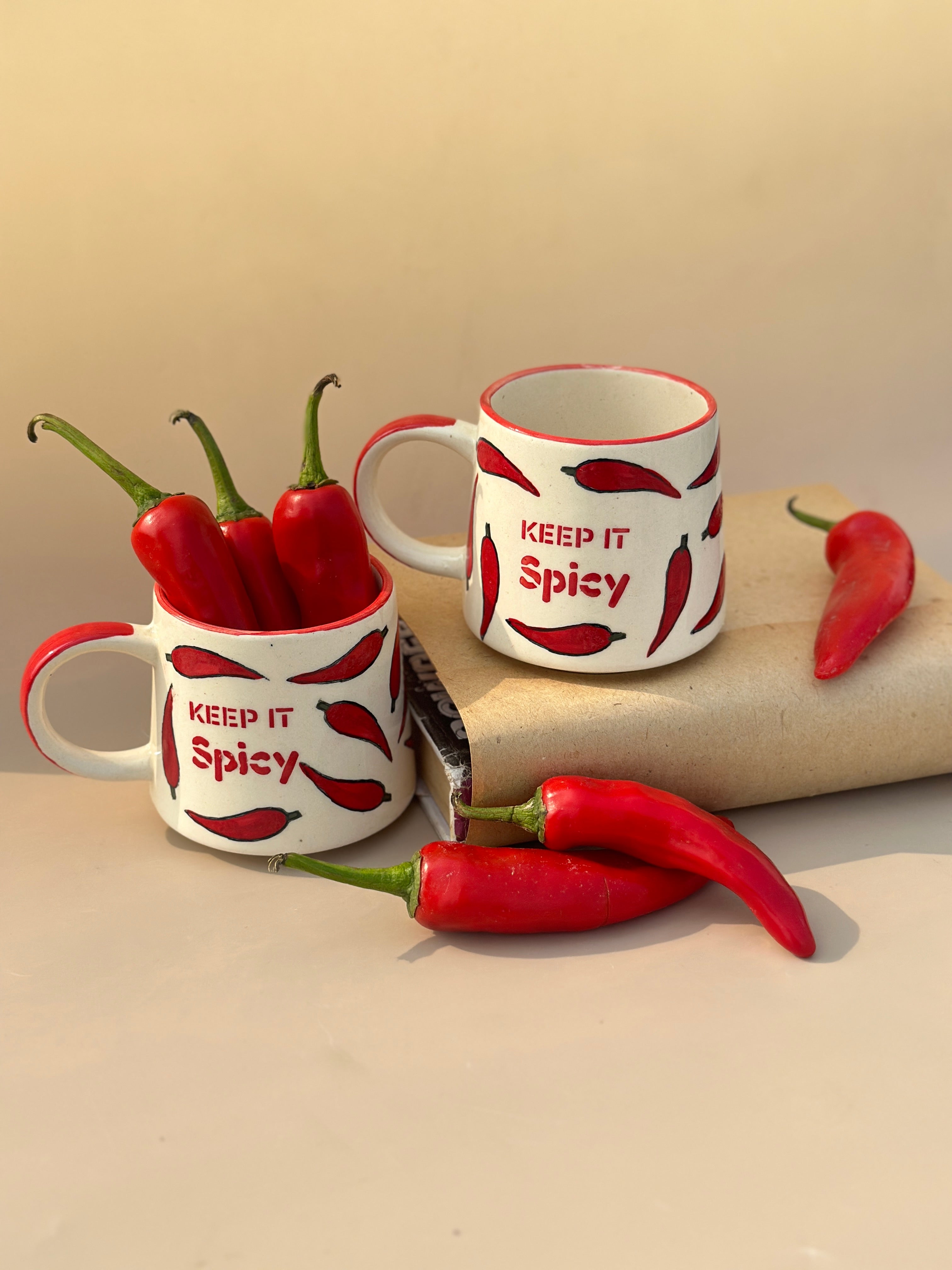 Keep It Spicy Ceramic Mug