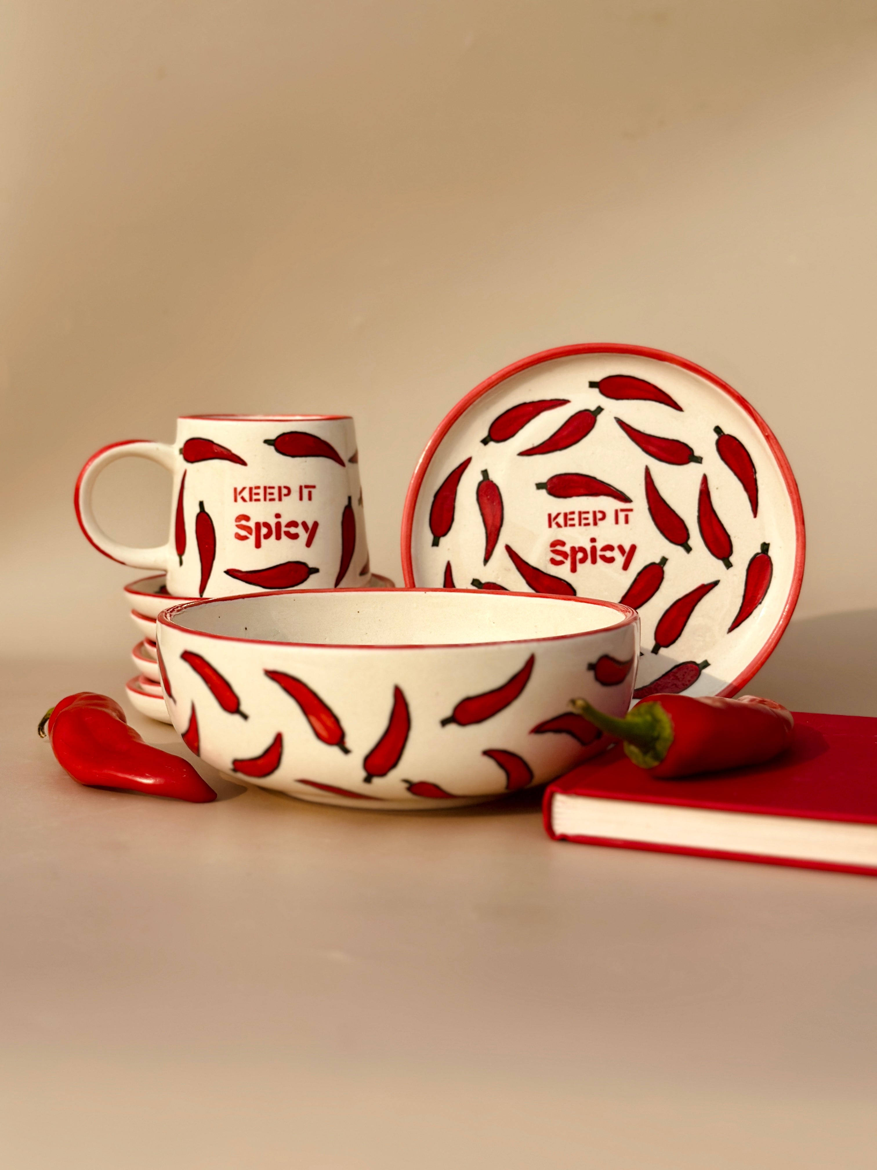 ‘Keep It Spicy’ Breakfast Set of 3