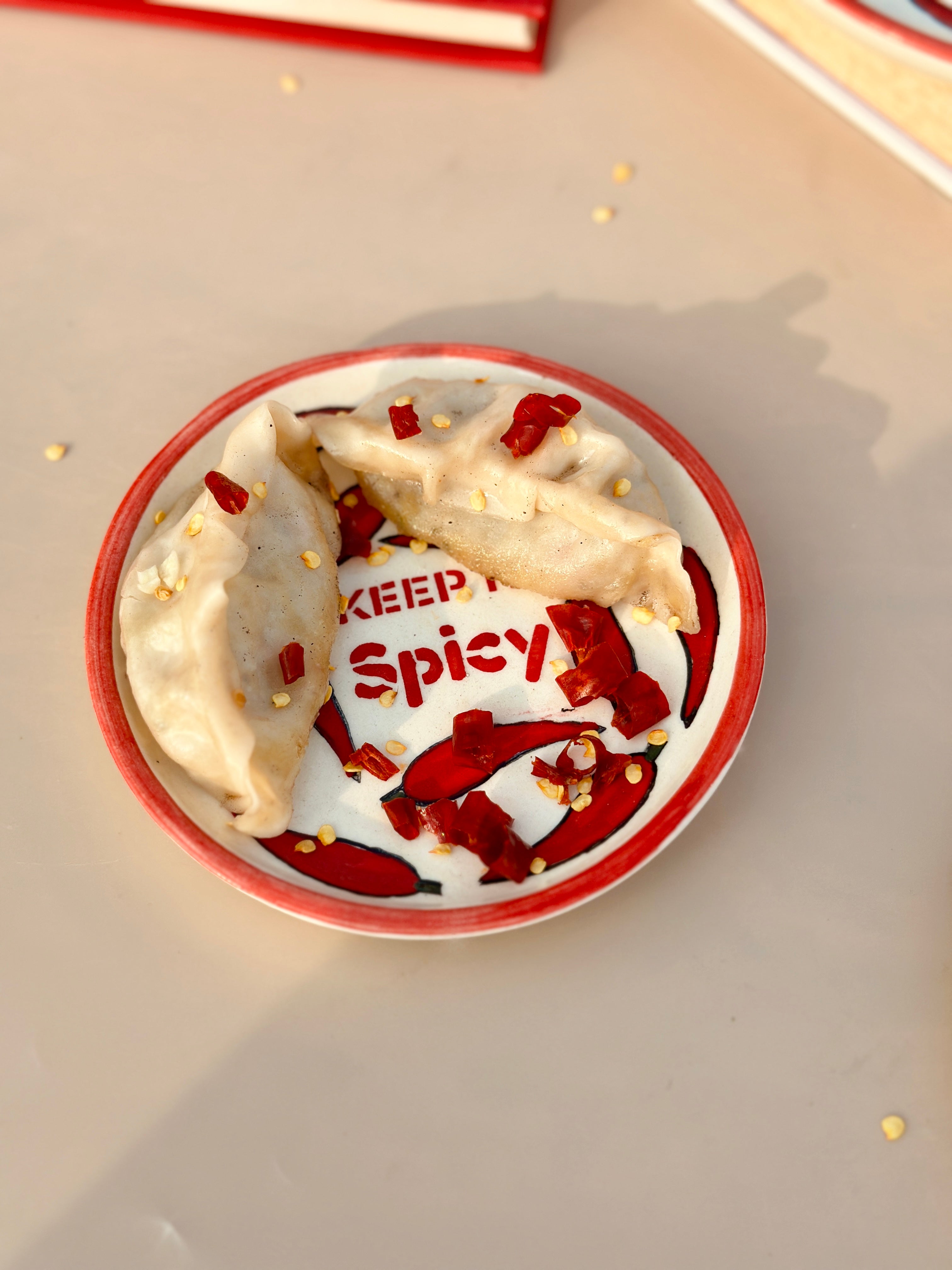 ‘Keep It Spicy’ Ceramic Tapas Set of 4