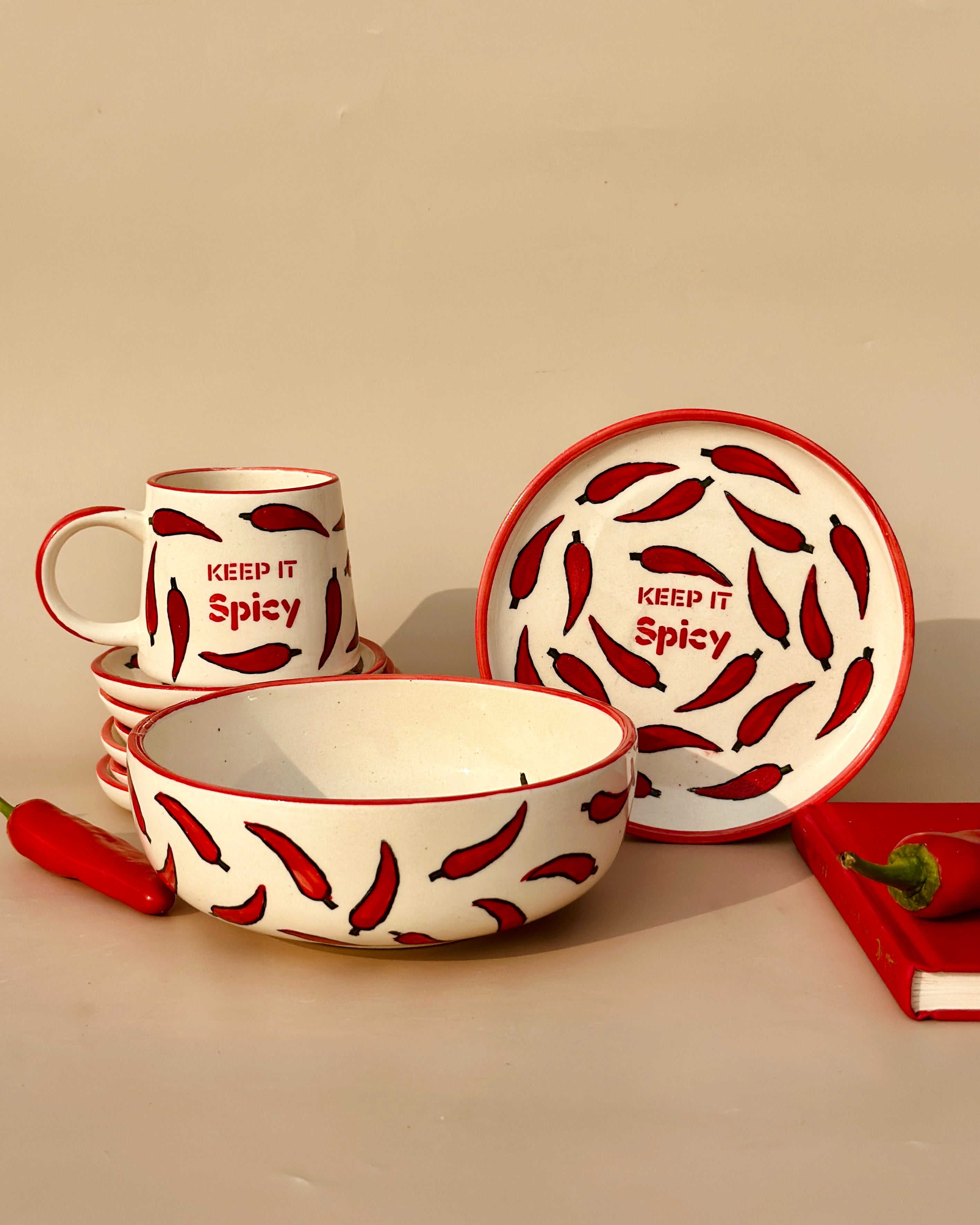 ‘Keep It Spicy’ Breakfast Set of 3