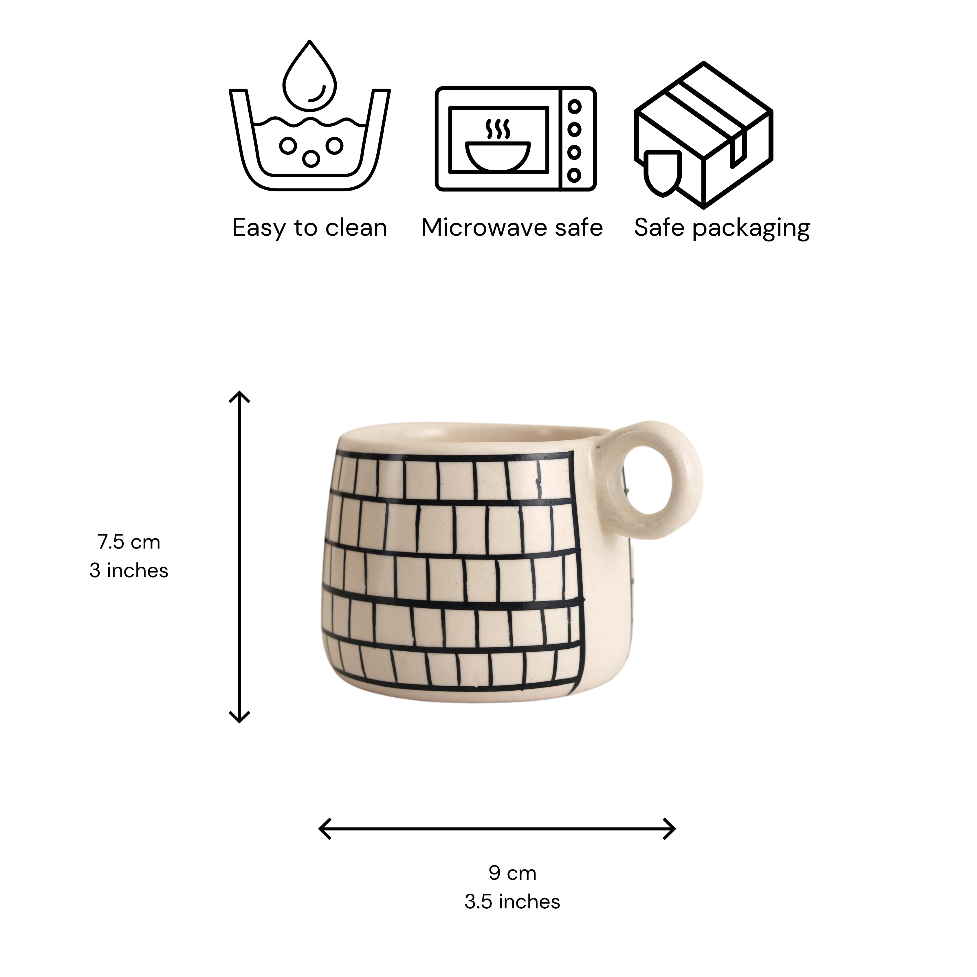 Linear Line Theory  Coffee Cup-350ml