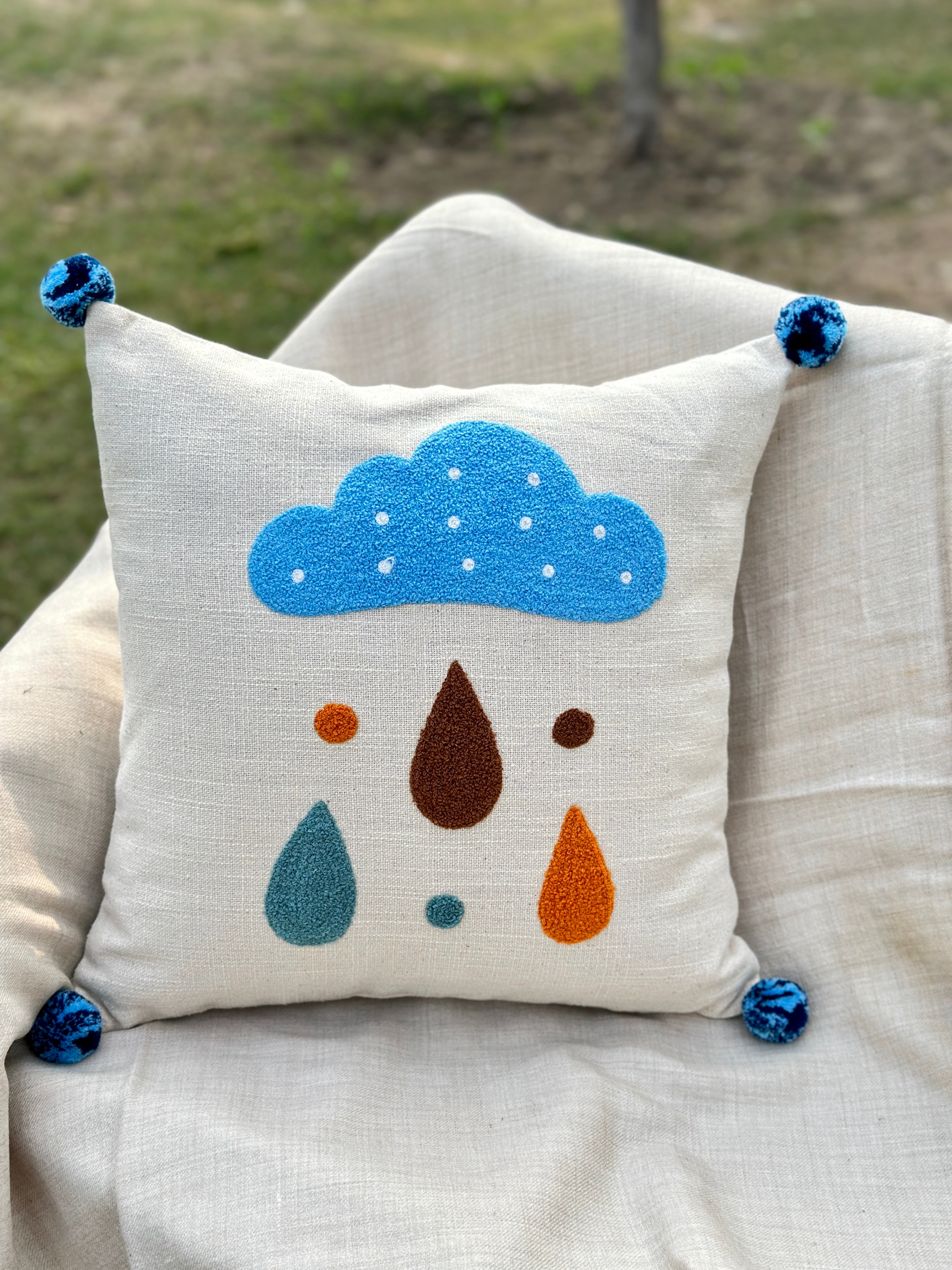 Cloudy Day Cushion Cover