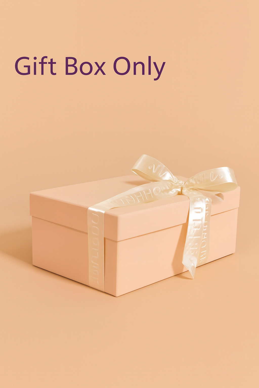 Large Gift Box With Ribbon (Gifting Box Only)