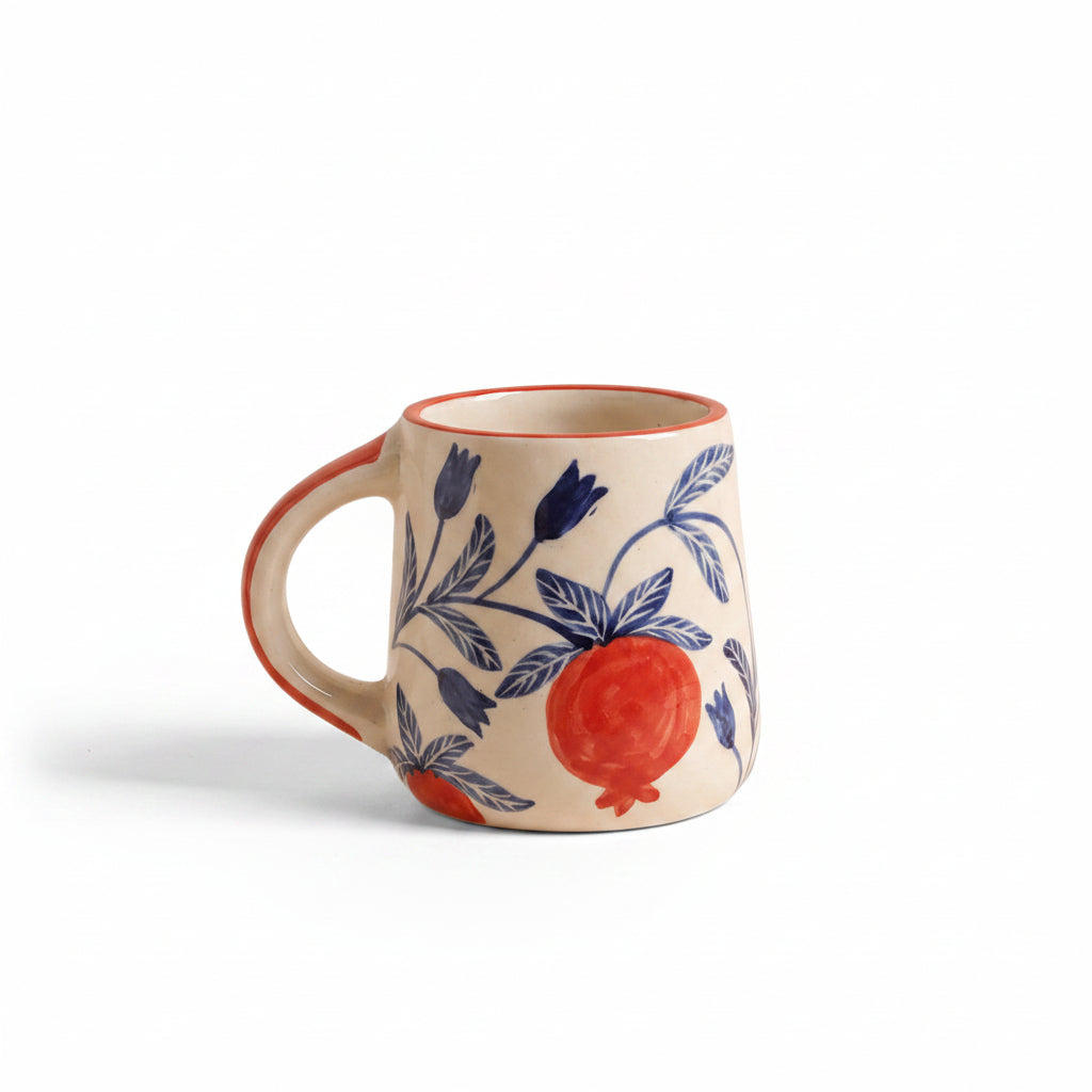 Olive Mango Lemon Anaar Mug Combo Set of 4