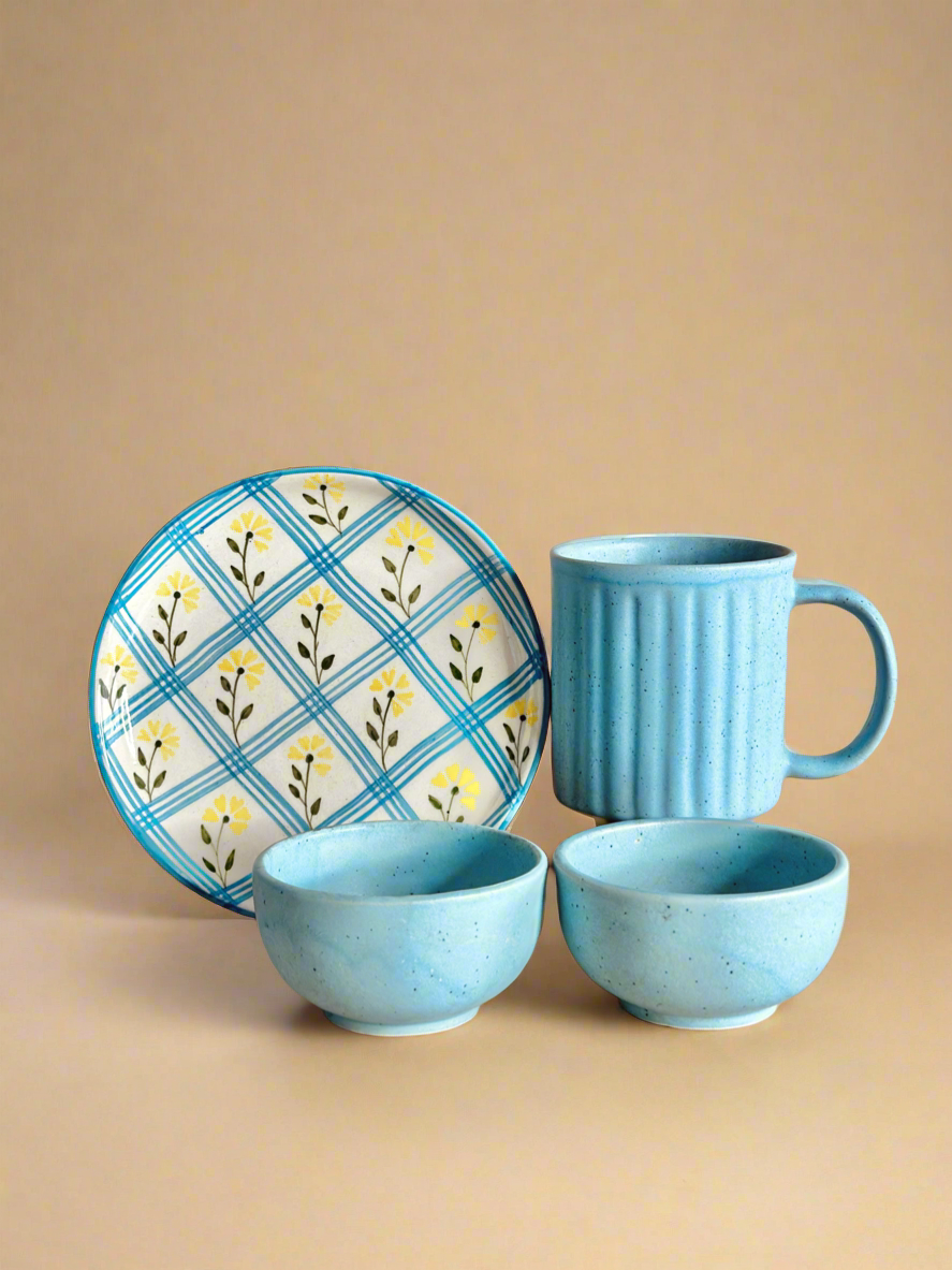 Ditsy Blue Breakfast Bundle