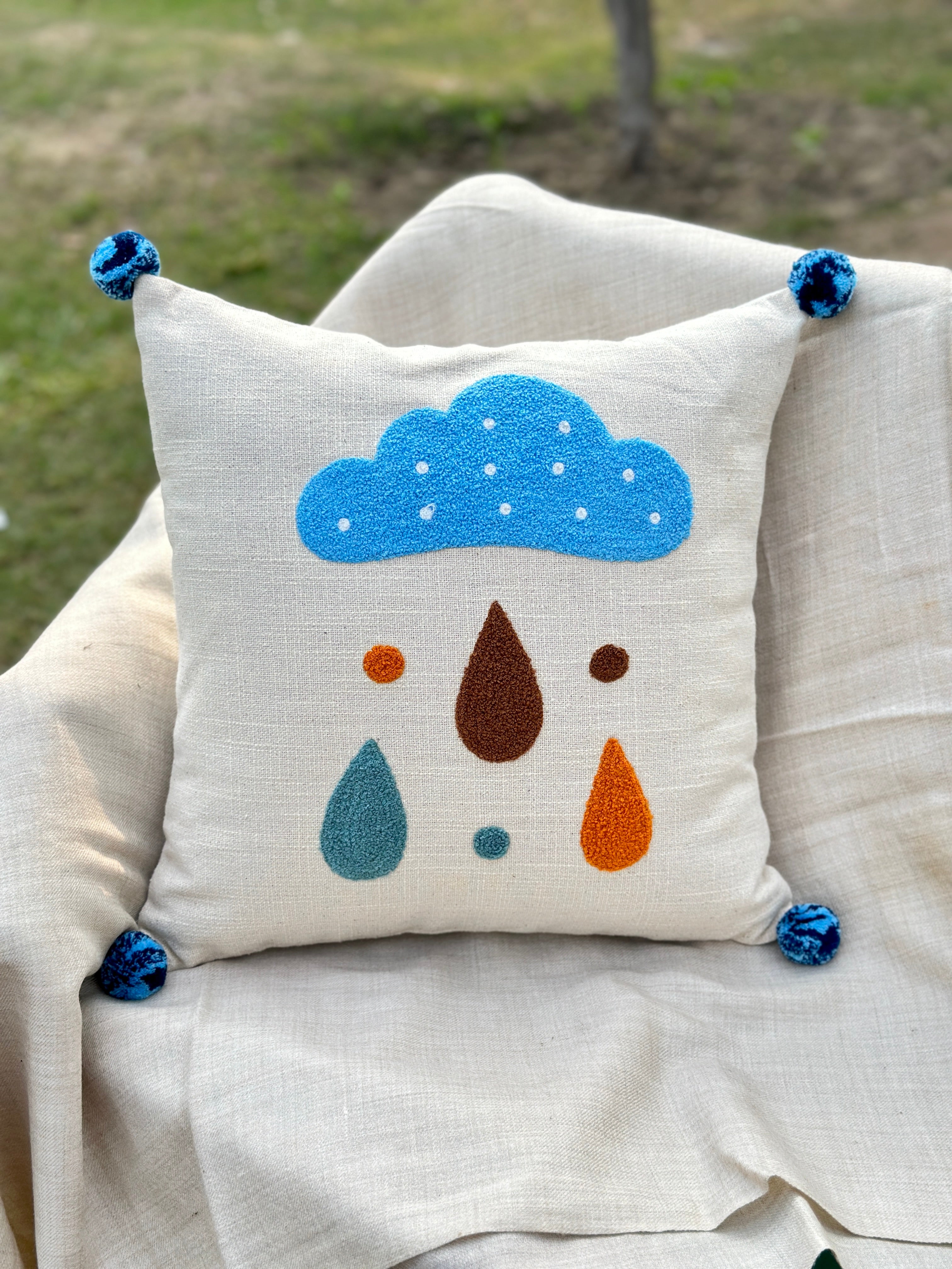 Cloudy Day Cushion Cover