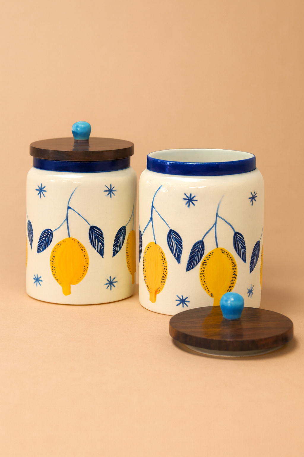 Lemon Leafy Jar - 800ml