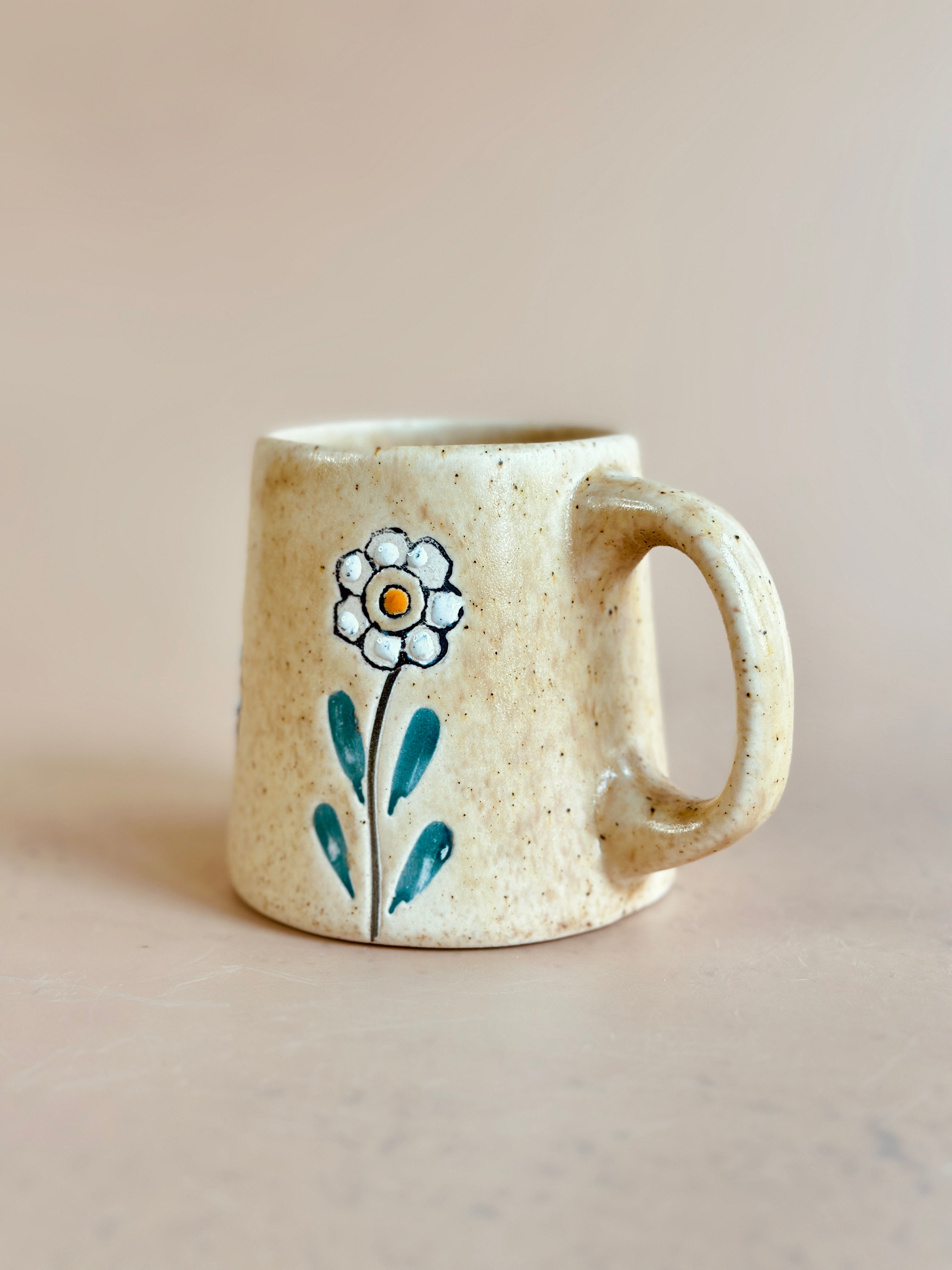 Beige_Blossom_Ceramic_Cup2 Nurture India