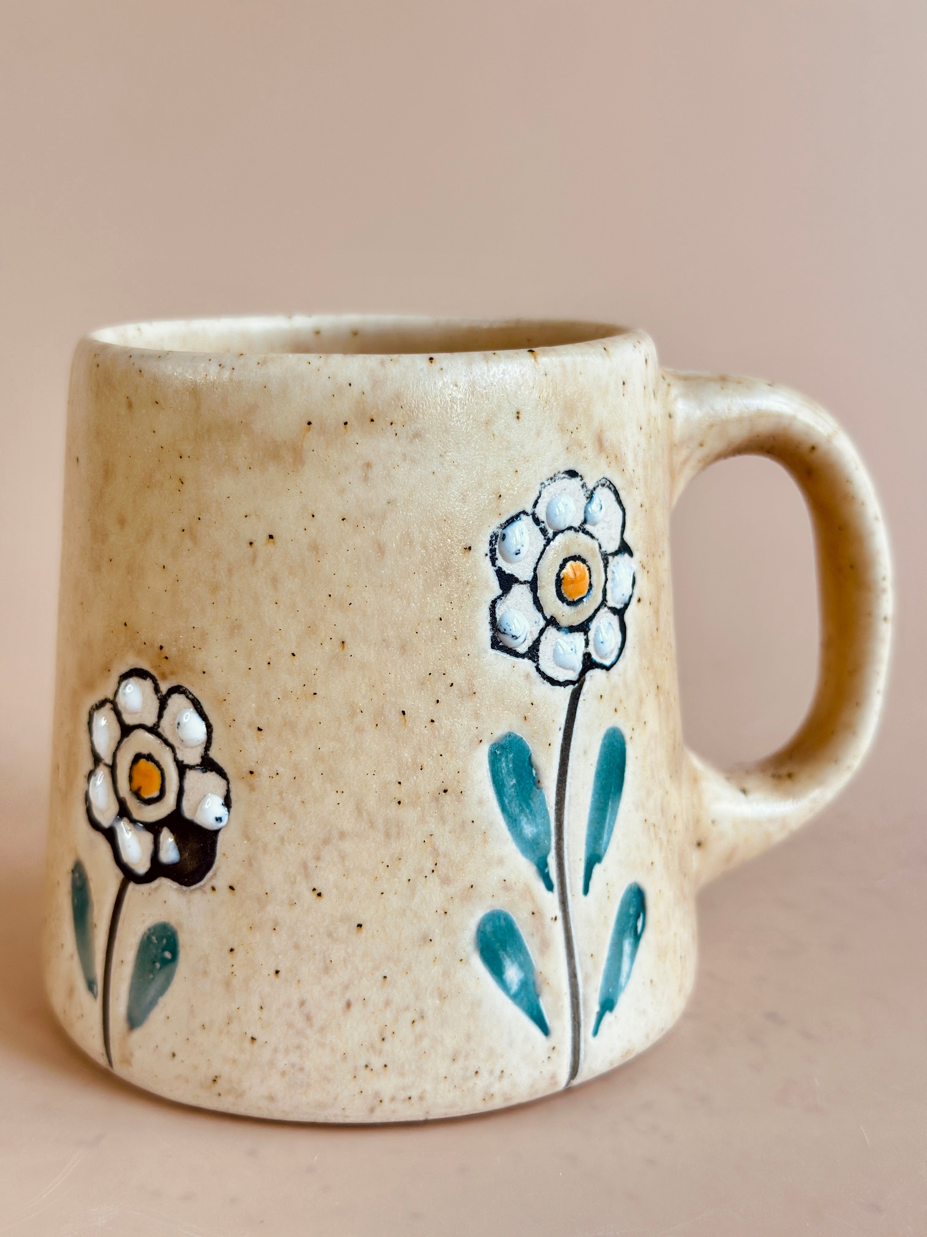 Beige_Blossom_Ceramic_Cup4 Nurture India