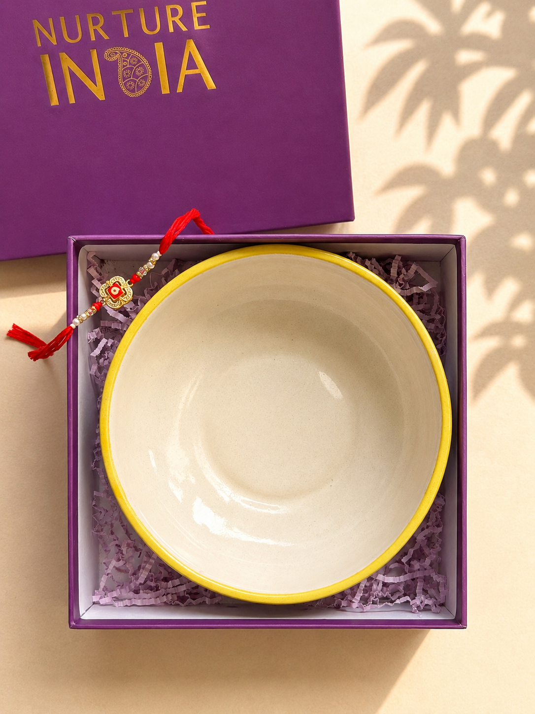 Floral Extravaganza Ceramic Bowl Hamper
