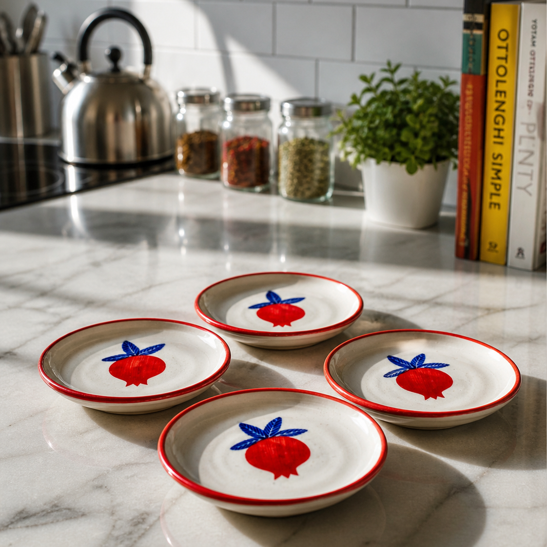 Anaar Bazaar Ceramic Tapas Set of 4