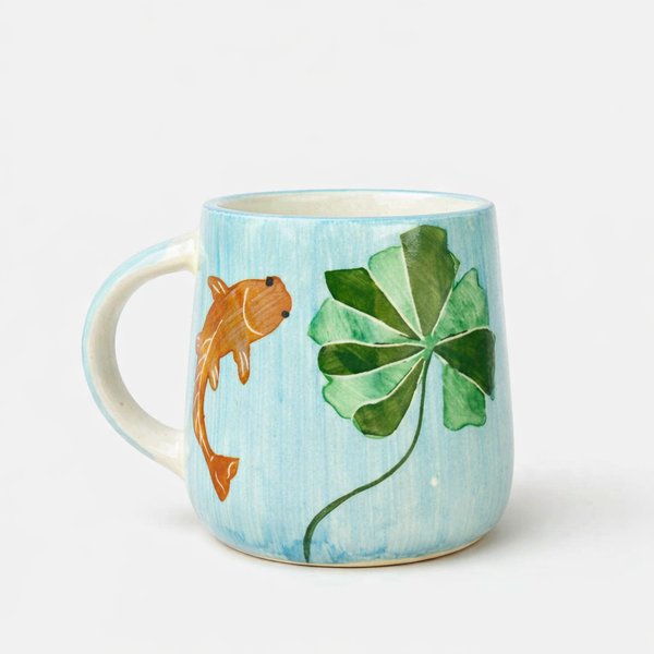 Koi Mulaqaat handpainted ceramic mug
