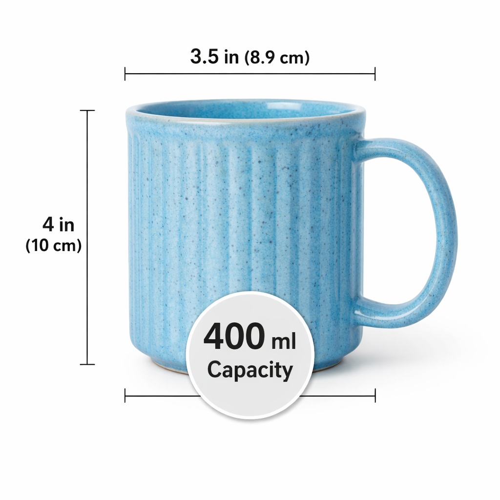 Skies Are Blue Ceramic Coffee Mug 350ml