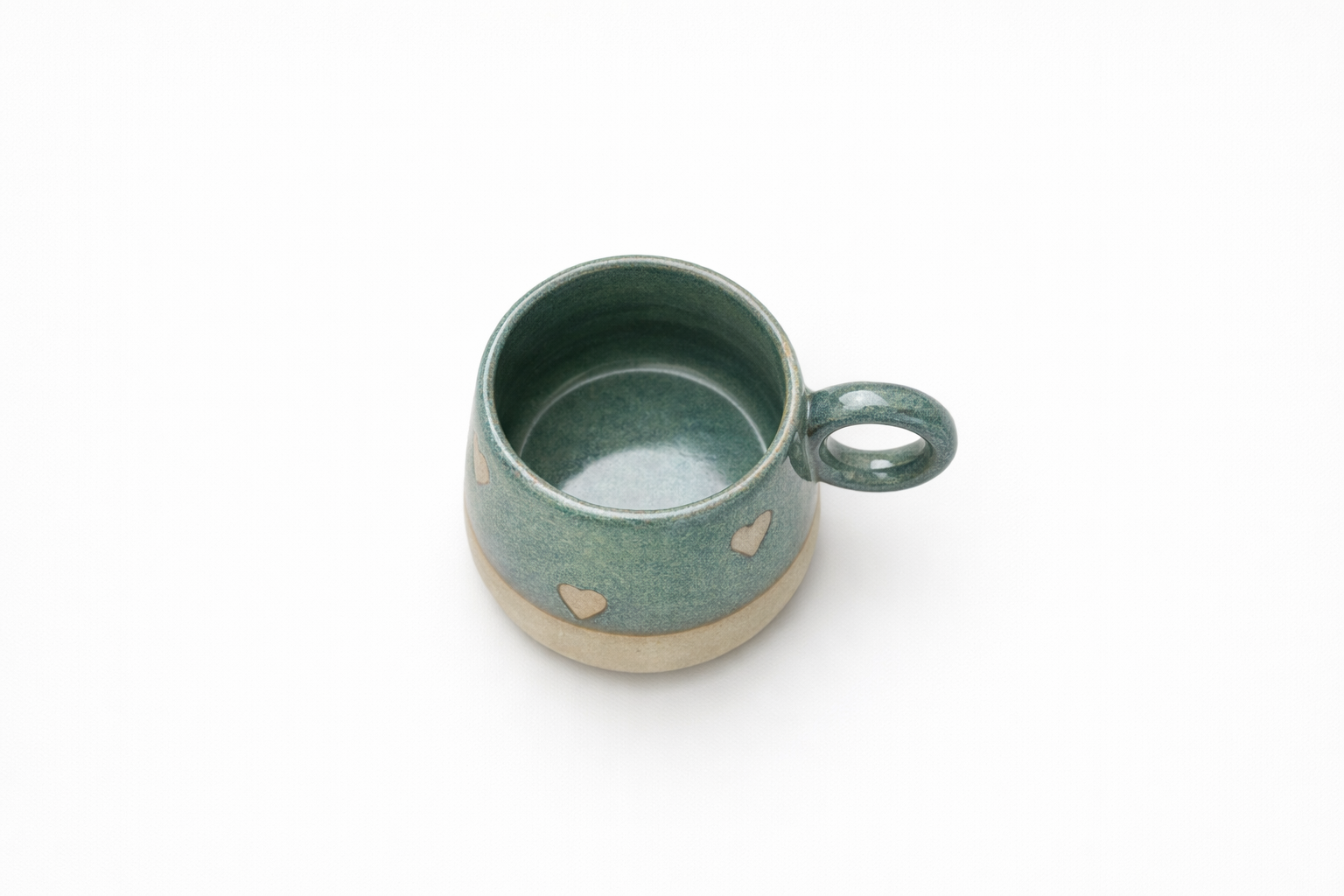 Sea Green Hearty Ceramic Mug - 450ml