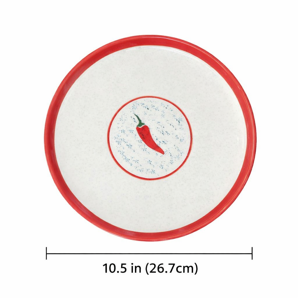 Keep It Spicy Ceramic Dinner Plate (10.5 inches) - Dispatches 20th May
