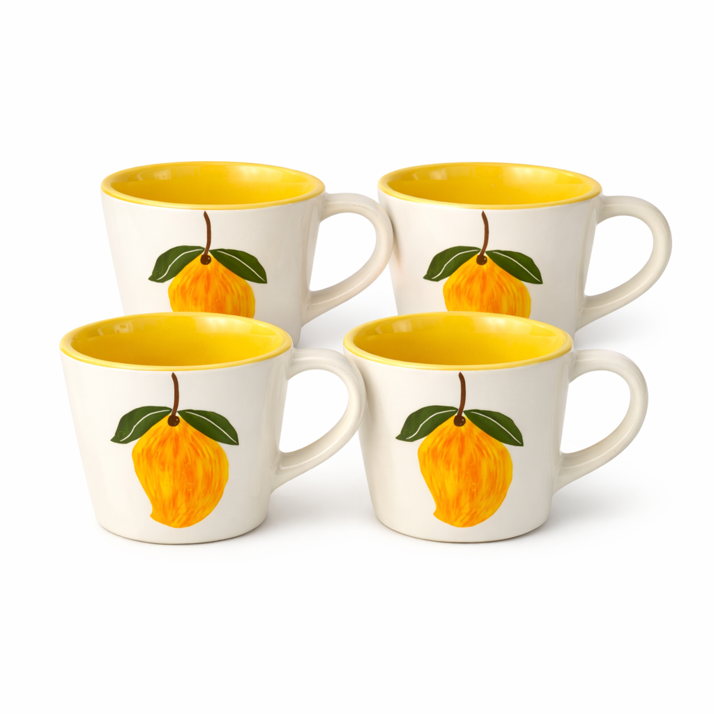 Aam Bagaan Handpainted Ceramic Mug (200 ml )