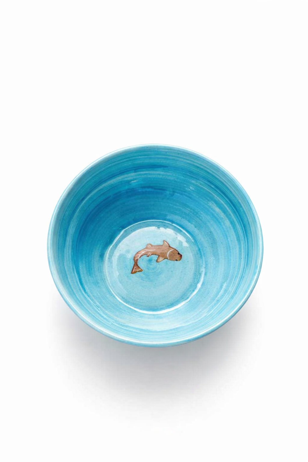 Koi Mulaqaat Fish Handpainted Ceramic Breakfast Set of 3 - Dispatches 20 June