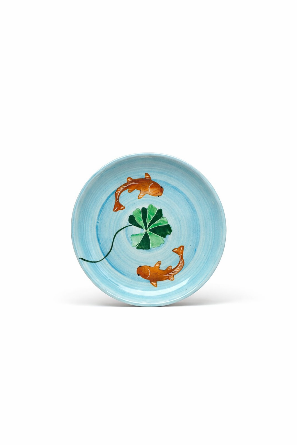 Koi Mulaqaat Fish Handpainted Ceramic Breakfast Set of 3 - Dispatches 20 June