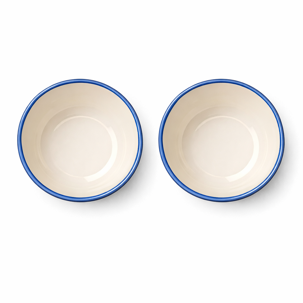 Multipurpose Lemon Leafy Ceramic Prep & Dip Bowl